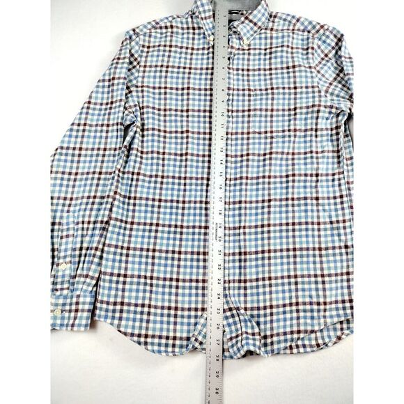 Black Brown 1826 Flannel Shirt Men's Small Multicolor Cabincore Campcore Cozy - Picture 6 of 9